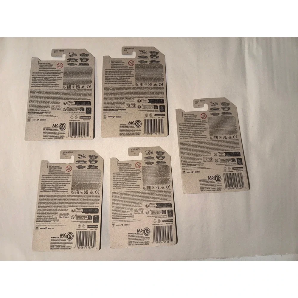 Hot‎ Wheels Spring Series Set 1-5 Ford Escort Geoterra Dimachinni Veloce V1405